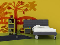 kids bed with casters (unisex) PLAY GRUPO CONFORTEC