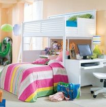 kids corner bunk bed (unisex) FREETIME : 711-964R LEA INDUSTRIES