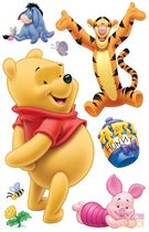 kids detachable vinyl wall sticker (unisex: Winnie the Pooh) POOH BEAR Vavex 1990