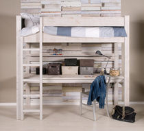 kids loft bed with desk (unisex) JANNIK Bopita