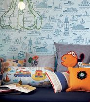 kids pattern wallpaper (boys) KAJ SAND BERG