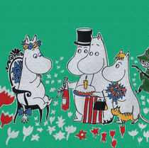 kids rug (unisex) JUBILEUM&copy; MOOMIN CHARACTERS&trade; by Hallon a-carpet