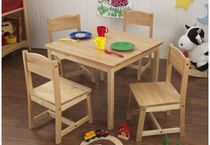 kids table and chairs set (unisex) FARMHOUSE KidKraft