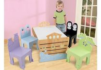 kids table and chairs set (unisex) NOAH'S ARK KidKraft