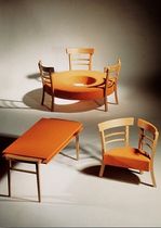 kids table and chairs set (unisex) KINDERMOBEL by Ginbande Design ANTHOLOGIE QUARTETT