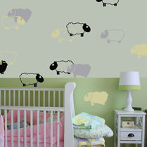 kids vinyl wall sticker (unisex) BO PEEP SHEEP StickyUps