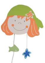 kids wall light (girls) PIRAT JANE roba Baumann