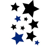 kids wall sticker (unisex) STARS FLEXA