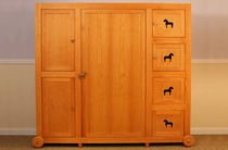 kids wardrobe with casters (unisex)  DADA-GUGU