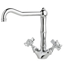 kitchen double handle mixer tap 1469 Aqua Prestige