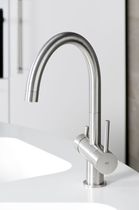kitchen single handle mixer tap with circuit for purified water VELA DF MGS Progetti