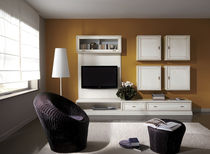 contemporary lacquered TV wall unit DOLCE VITA FBL