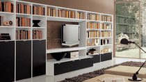 contemporary lacquered TV wall unit  GAB