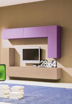 contemporary lacquered TV wall unit  Mob. Granzotto