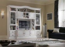 lacquered wood traditional TV wall unit FIRENZE : 900  VACCARI CAV. GIOVANNI