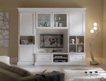 lacquered wood traditional TV wall unit FIRENZE : 904 VACCARI CAV. GIOVANNI