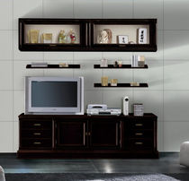 lacquered wood traditional TV wall unit FIRENZE : 920 VACCARI CAV. GIOVANNI