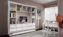 lacquered wood traditional TV wall unit ROMA  VACCARI CAV. GIOVANNI
