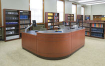 laminate reception desk SAN FRANCISCO SERIES BRETFORD