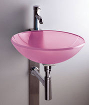 laminated glass counter top washbasin VAP45/CI Courant Verre