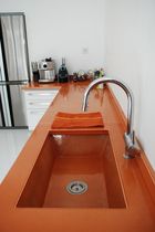 lava built-in washbasin  PT Volcano Color Couleur Lave