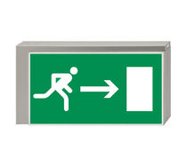 LED emergency light with exit sign LISU Daisalux