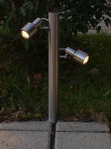 LED garden bollard light MEGASPOT staub-designlight ag