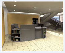 library reception desk  NOVA