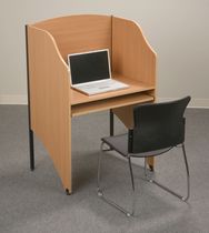 library workstation FLOOR CARREL MooreCo