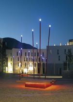 light column for public spaces FOR M: PALO B by Albert Willeit Viabizzuno