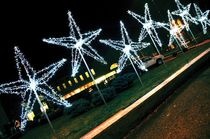 light motif for public spaces (3D LED) 5 PUNTE CLASSICA Milleluci