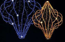 light motif for public spaces (3D LED) FAN PENDANT Milleluci