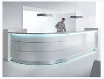 light reception desk VALDE MSL Interiors Ltd