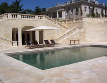 limestone paving tile for exterior floors  Dolmen Granit