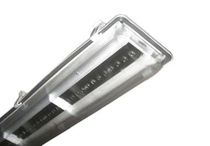 linear ceiling mounted fluorescent luminaire for industrial use (waterproof, IP65) ASP&Eacute; 48/72 Dimar