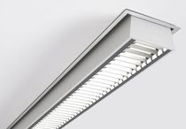 linear ceiling mounted fluorescent luminaire (for offices) TIME by Bengt K&auml;llgren ATELJE LYKTAN