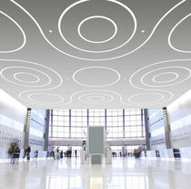 linear recessed LED ceiling luminaire FULL CIRCLES / ORGANIC SHAPE WINONA LIGHTING