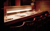 linear surface mounted fluorescent cabinet light LIN by Rub&eacute;n Salda&ntilde;a Marset Iluminacion