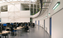 linear wall mounted fluorescent luminaire (for offices and shops) LINAJ 981 Hacel Lighting