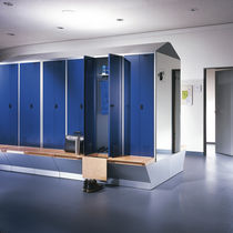 locker for public buildings EVOLO S3000 5 C+P Moebelsysteme