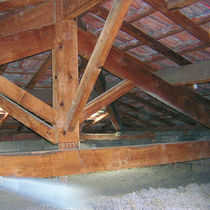 loose-fill cellulose wadding for thermal and acoustic insulation  BELLOUATE