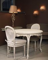 Louis XV classic style round table CHARLOTTE JCB INT&Eacute;RIEURS