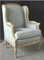 Louis XVI classic style berg&egrave;re wingchair LXVI OREILLES Balcaen