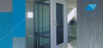 machine room-less electric elevator  ALAPONT BLUE GIANT 