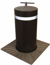 mechanical retractable bollard CYLINDRE ACIER AMCO