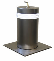 mechanical retractable bollard CYLINDRE INOX AMCO