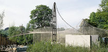 membrane-cable tensile structure (for aviaries) AVIARY ZOO WILHELMA PFEIFER
