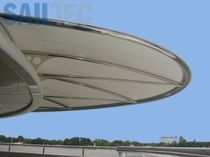 membrane-cable tensile structure SUNDECK SAILTEC Projekt GmbH