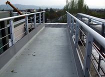 metal access grid for roofing maintenance work PEDAGNA SCHOOL - IMOLA  ALUSCALAE