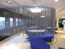 metal curtain MOVEABLE / CURVED KriskaDECOR